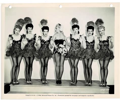 Showgirls/Chorus girls